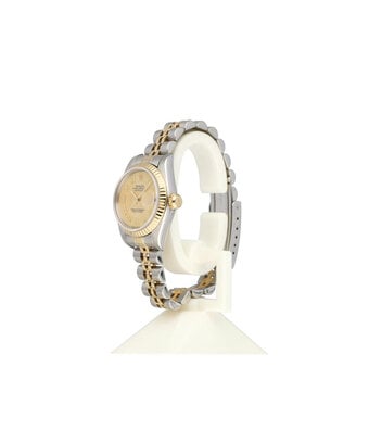 Rolex Lady-Datejust 26 MOP carousel waffle Y-serial 2002 | steel - yellow gold Jubilee