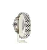 Rolex Datejust 36 steel - white gold black index roulette date Jubilee D-serial - 2005