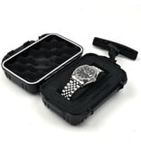 Rolex Datejust 36 steel - white gold black index roulette date Jubilee D-serial - 2005