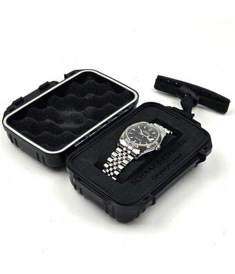 Rolex Datejust 36 steel - white gold black index roulette date Jubilee D-serial - 2005