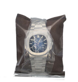 Patek Philippe Nautilus Moonphase Power Reserve 40 NEW PATEK SERVICE - 2016 B+P | steel blue
