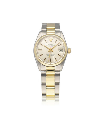 Rolex Datejust 31 NEW ROLEX SERVICE - 1978 + papers | steel - yellow gold silver Oyster