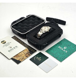 Rolex Datejust 31 NEW ROLEX SERVICE - 1978 + papers | steel - yellow gold silver Oyster