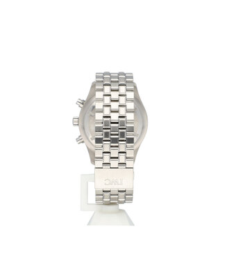 IWC Pilot's Watch Chronograph Automatic 42 steel black day-date chrono - IN PERFECT CONDITION