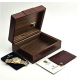 Rolex Day-Date 36 bark 1988 box + papers | yellow gold champagne diamond President