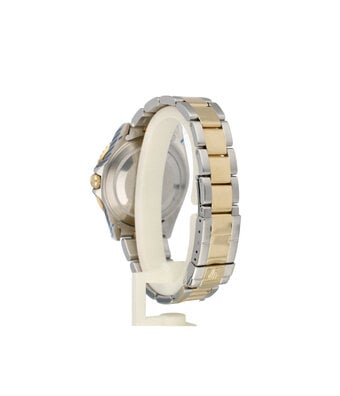 Rolex GMT-Master II 40 NEW ROLEX SERVICE | Tiger Eye 1993 B+P | steel - yellow gold Oyster