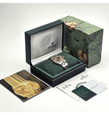 Rolex Date  34 steel / gold grey BLOCK / TRIANGLE Oyster 1972 + box | NEW ROLEX SERVICE