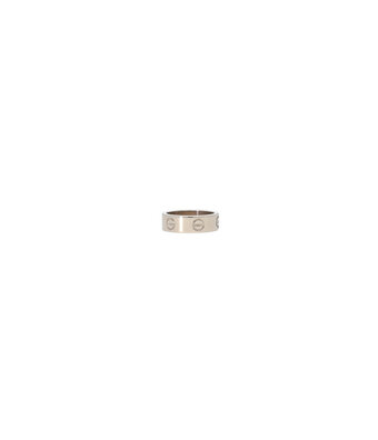 Cartier Love Ring  48 ring size 48 mm white gold 2007 box + papers