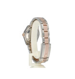 Rolex Datejust 31 NEW ROLEX SERVICE - 2020 B+P | steel - rose gold slate diamond Oyster