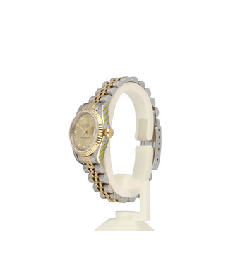 Rolex Lady-Datejust 26 steel - yellow gold diamond Jubilee 1999 B+P | NEW ROLEX SERVICE
