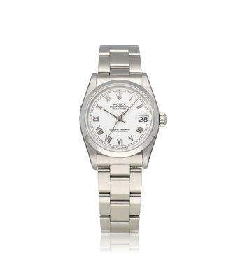 Rolex Datejust 31 NEW ROLEX SERVICE - 1993 | steel white roman Oyster