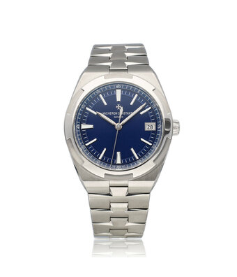 Vacheron Constantin Overseas  41 2017 box + papers | steel blue