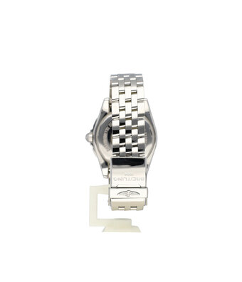 Breitling Galactic  36 2012 box + papers | steel salmon