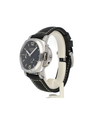 Panerai Luminor 3 Days GMT Automatic Acciaio  2020 box + papers | steel black