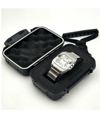 Cartier Santos 100 XL 38 automatic steel - steel bracelet