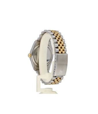 Rolex Oysterdate  34 steel - yellow gold champagne ETB Jubilee 75-serial - 1983