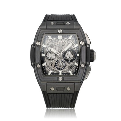 Spirit of Big Bang Ceramic Chronograph 42 ceramic Skeleton rubber strap 2025 B+P