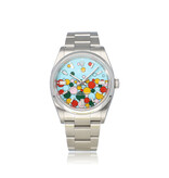 Rolex Oyster Perpetual 36 steel celebration / tiffany / bubbles 2023 box + papers