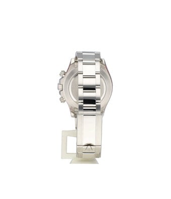 Rolex Daytona  40 - 2016 B+P | Platona - Platinum factory paved diamond baguette