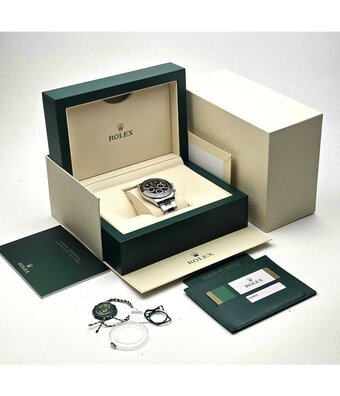 Rolex Daytona  40 2020 box + papers | steel black ceramic Oyster