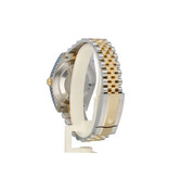 Rolex Datejust 41 2019 B+P - NEW ROLEX SERVICE | Wimbledon steel - gold slate roman Jubilee