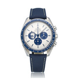Omega Speedmaster Moonwatch Chrono Silver Snoopy 50Th Anniversary 42 NEW 2025 B+P | steel UNWORN