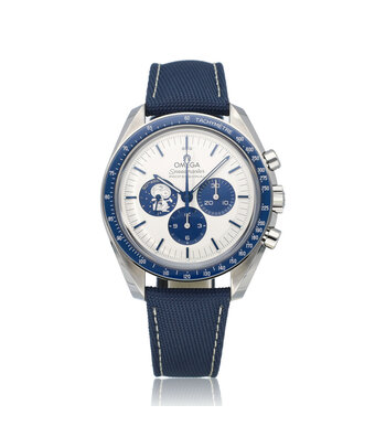 Omega Speedmaster Moonwatch Chrono Silver Snoopy 50Th Anniversary 42 NEW 2025 B+P | steel UNWORN
