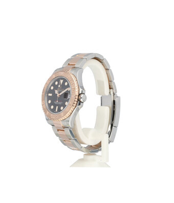 Rolex Yacht-master 37 steel - rose gold black medium 2021 + papers