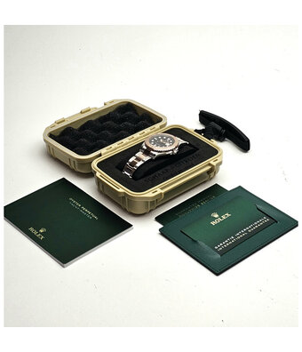 Rolex Yacht-master 37 steel - rose gold black medium 2021 + papers