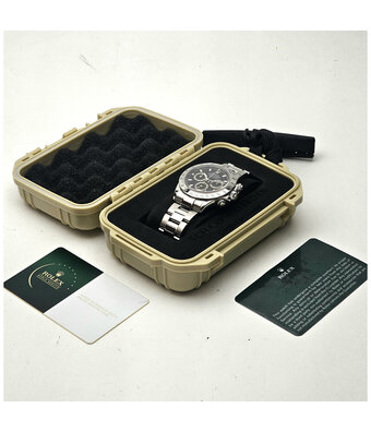 Rolex Daytona  40 steel black Oyster Y-serial 2002 | NEW ROLEX SERVICE