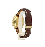 Breitling Chronomat   1998 box + papers | yellow gold champagne