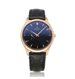 Zenith Elite Ultra Thin Small Second 40 gold folding clasp - 2019 B+P | rose gold - black - allig