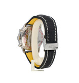 Breitling Navitimer World  NEW BREITLING SERVICE INCL. BREITLING STRAP | steel black