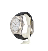Rolex Sky-Dweller  42 - 2023 box + papers | white gold silver rubber - Oysterflex