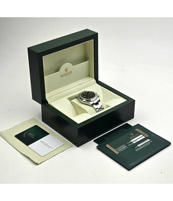 Rolex Daytona  40 NEW ROLEX SERVICE - 2008 box + papers | steel black