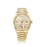 Rolex Day-Date 36 NEW ROLEX SERVICE - 1978 | yellow gold pie pan President + box