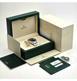 Rolex Datejust II 41 - 2016 box + papers | steel - white gold black roman Oyster