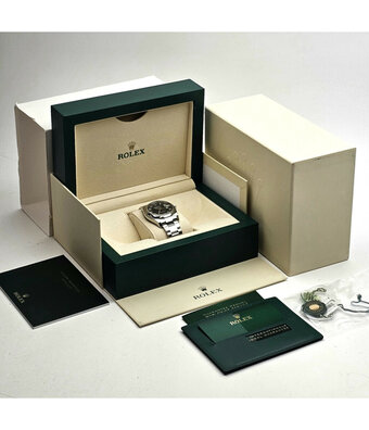 Rolex Datejust 36 concentric 2020 box + papers |steel black domed Oyster