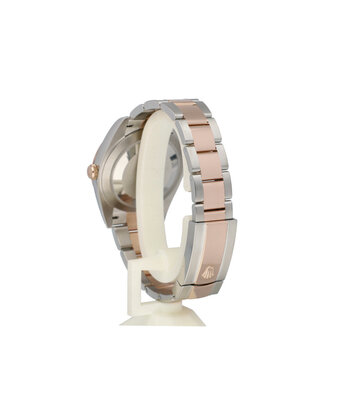 Rolex Datejust 41 2024 box + papers | steel - rose gold sundust diamond Oyster