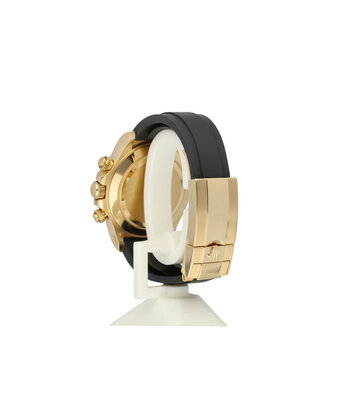 Rolex Daytona  40 Pikachu 2018 box + papers | yellow gold ceramic Oysterflex - rubber champagne