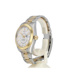 Rolex Sky-Dweller  42 2021 box + papers | steel / yellow gold white Oyster