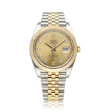 Rolex Datejust 41 2021 box + papers | steel - gold champagne Jubilee