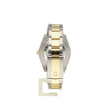 Rolex Datejust 41 NEW ROLEX SERVICE - 2022 B+P | steel - yellow gold black fluted Oyster