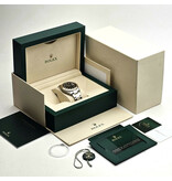 Rolex Datejust 41 NEW ROLEX SERVICE - 2022 B+P | steel - yellow gold black fluted Oyster