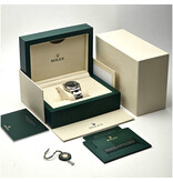 Rolex Datejust 36 steel blue motif - fluted - block Oyster 2023 box + papers