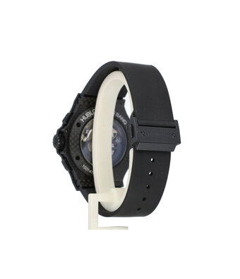 Hublot Big Bang Chronograph 44 steel carbon black rubber + box