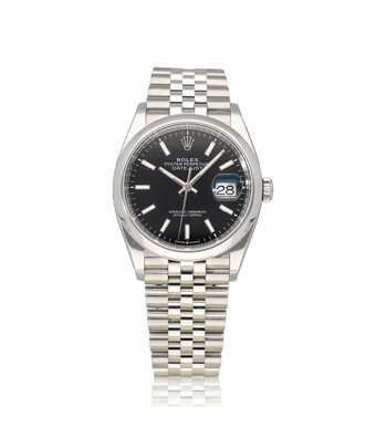 Rolex Datejust 36 2024 box + papers | steel black Jubilee