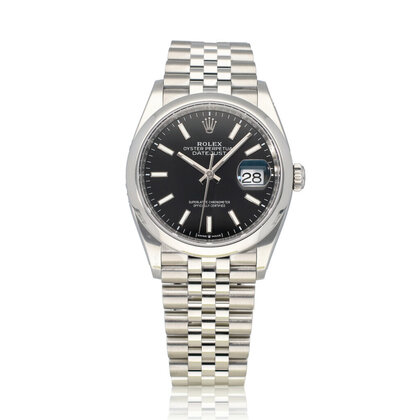 Datejust 36 2024 box + papers | steel black Jubilee
