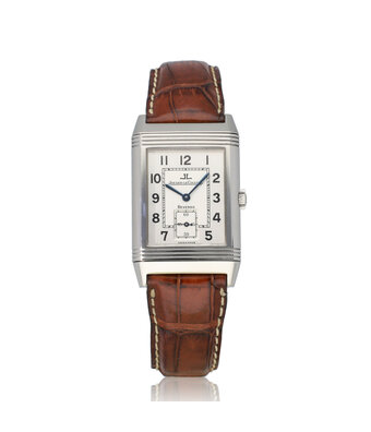 Jaeger-LeCoultre Reverso Grand taille 26 1998 box + papers | steel silver