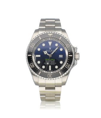 Rolex Sea-Dweller Deepsea  44 steel deep blue James Cameron 2017 B+P | NEW ROLEX SERVICE
